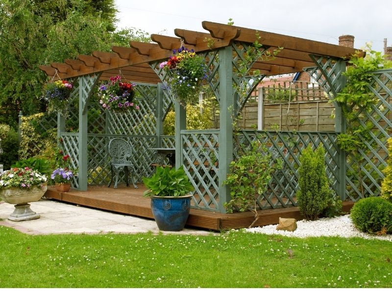 Garden Pergola Patio Design Ideas