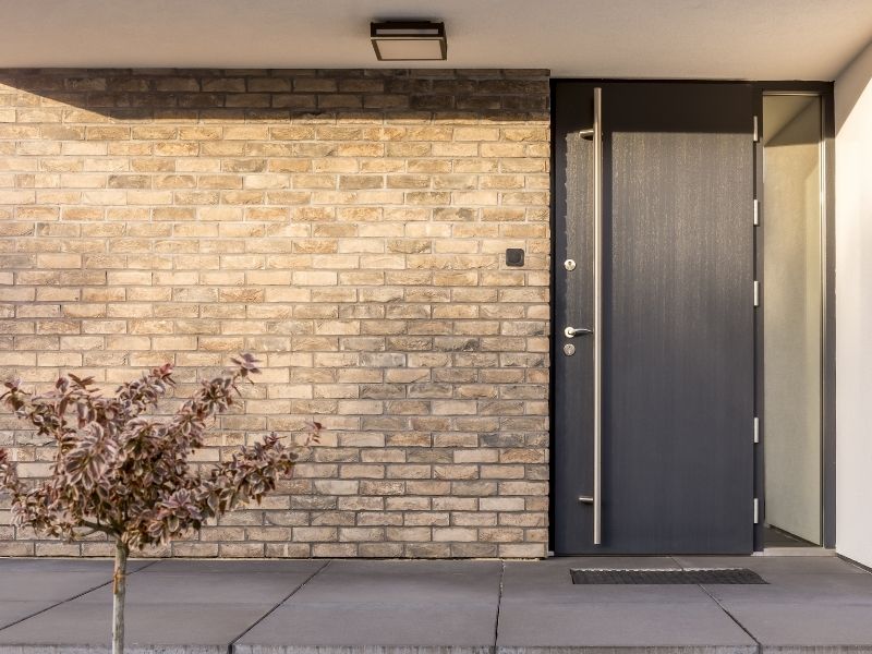 Modern front Wooden door - JTD