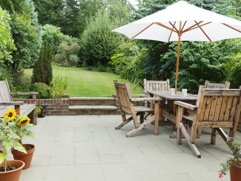 patio design ideas uk