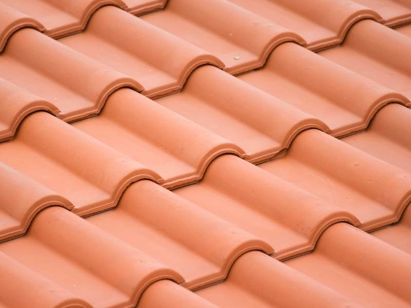 clay roof tiles