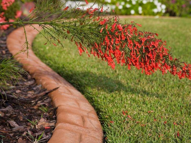 brick garden edging